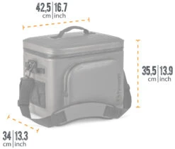 Petromax Kühltasche 22 Liter / Dunkelgrau 6 Petromax Kühltasche 22 Liter / Dunkelgrau -Outdoor-Grillladen Petromax Kuehtasche 22Liter Abmessungen 2