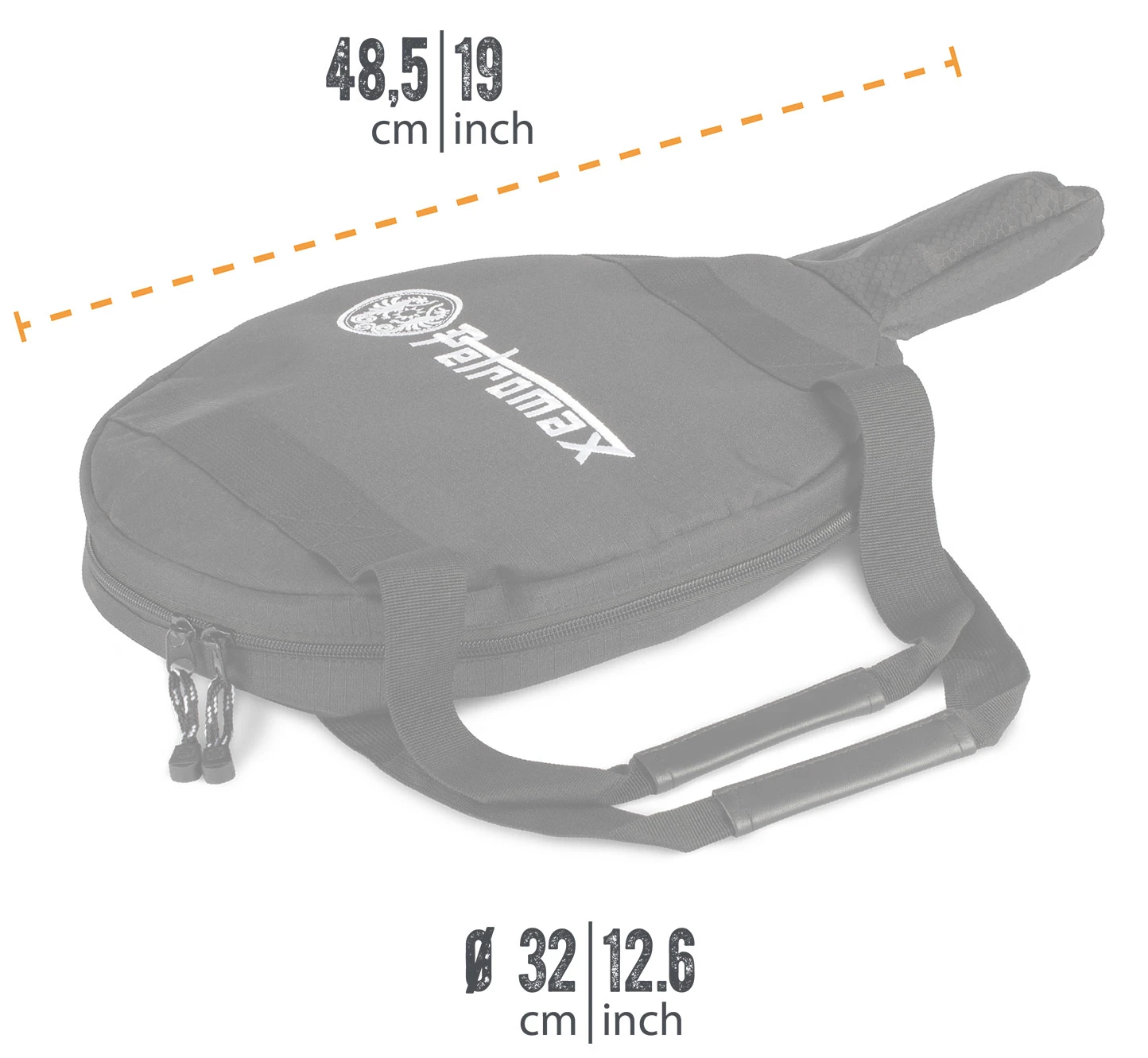 Petromax Transporttasche Für Grill- Und Feuerpfanne Fp30 / Fp30h / Gp30 / Gp30h 2 Petromax Transporttasche Für Grill- Und Feuerpfanne Fp30 / Fp30h / Gp30 / Gp30h – Bild 2