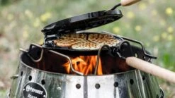 Petromax Wende-Waffeleisen -Outdoor-Grillladen Petromax Wende Waffeleisen 5