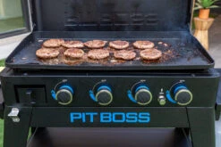 Pit Boss Plancha Grill Ultimate Plancha 4-Brenner - Mit Untergestell -Outdoor-Grillladen Pit Boss Planchagrill Ultimate 4 Brenner Burger Grillen