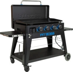 Pit Boss Plancha Grill Ultimate Plancha 4-Brenner - Mit Untergestell -Outdoor-Grillladen Pit Boss Planchagrill Ultimate 4 Brenner Gasgrill