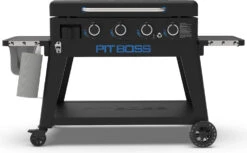 Pit Boss Plancha Grill Ultimate Plancha 4-Brenner - Mit Untergestell -Outdoor-Grillladen Pit Boss Planchagrill Ultimate 4 Brenner Seitenablagen
