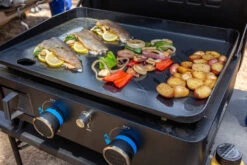 Pit Boss Plancha Grill Ultimate Plancha 2-Brenner - Mit Untergestell -Outdoor-Grillladen Pit Boss Planchagrillen Ultimate Plancha 2 Brenner