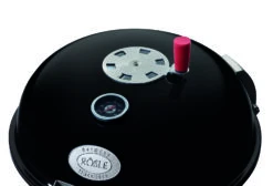 Rösle Holzkohlegrill Kugelgrill No.1 F50 Sport - FC Bayern Edition - Inkl. FC Bayern Abdeckhaube -Outdoor-Grillladen Roesle Bayern Muenchen Kugelgrill Deckel