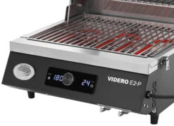 Rösle Elektrogrill Videro E2-P Campinggrill -Outdoor-Grillladen Roesle Elektrogrill Videro E2 P Steuerung Display