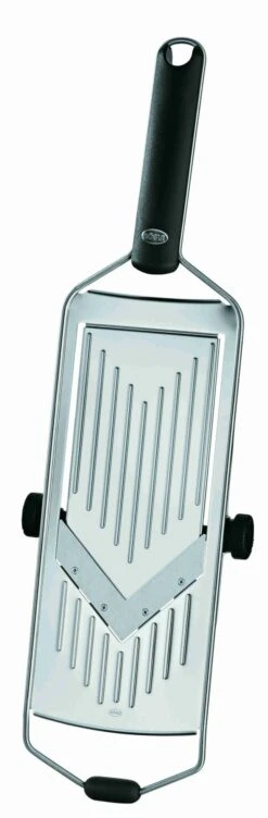 Rösle Hobel Edelstahl Mit V-Klinge 43,5 X 13cm Inkl. Gemüsehalter