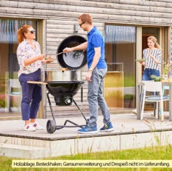 Rösle Holzkohlegrill Kugelgrill No.1 F60 Air Pro Vario+ -Outdoor-Grillladen Roesle Holzkohle Kugelgrill No1 AIR PRO F60 Liefestyle