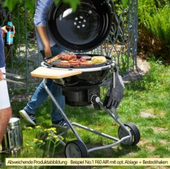 Rösle Holzkohlegrill Kugelgrill No.1 F50 Air -Outdoor-Grillladen Roesle Kugelgrill No1 AIR Mood Beispiel F60
