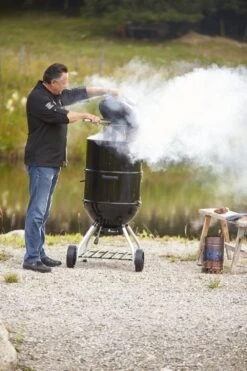 Rösle Watersmoker No. 1 F50-S Räucherofen Inkl. Abdeckhaube -Outdoor-Grillladen Roesle Smoker No 1 F50 S 25009 7