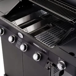 Rösle Gasgrill Videro G4-S Vario+ Nero Schwarz - Modell 2023 - X-DEAL Inkl. Abdeckhaube Und Grillplatte 26 Rösle Gasgrill Videro G4-S Vario+ Nero Schwarz - Modell 2023 - X-DEAL Inkl. Abdeckhaube Und Grillplatte -Outdoor-Grillladen Roesle Videro G4 S Vario NERO matt schwarz Gusseisenroste