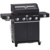 Rösle Gasgrill Videro G4-S Vario+ Nero Schwarz - Modell 2023 - X-DEAL Inkl. Abdeckhaube Und Grillplatte