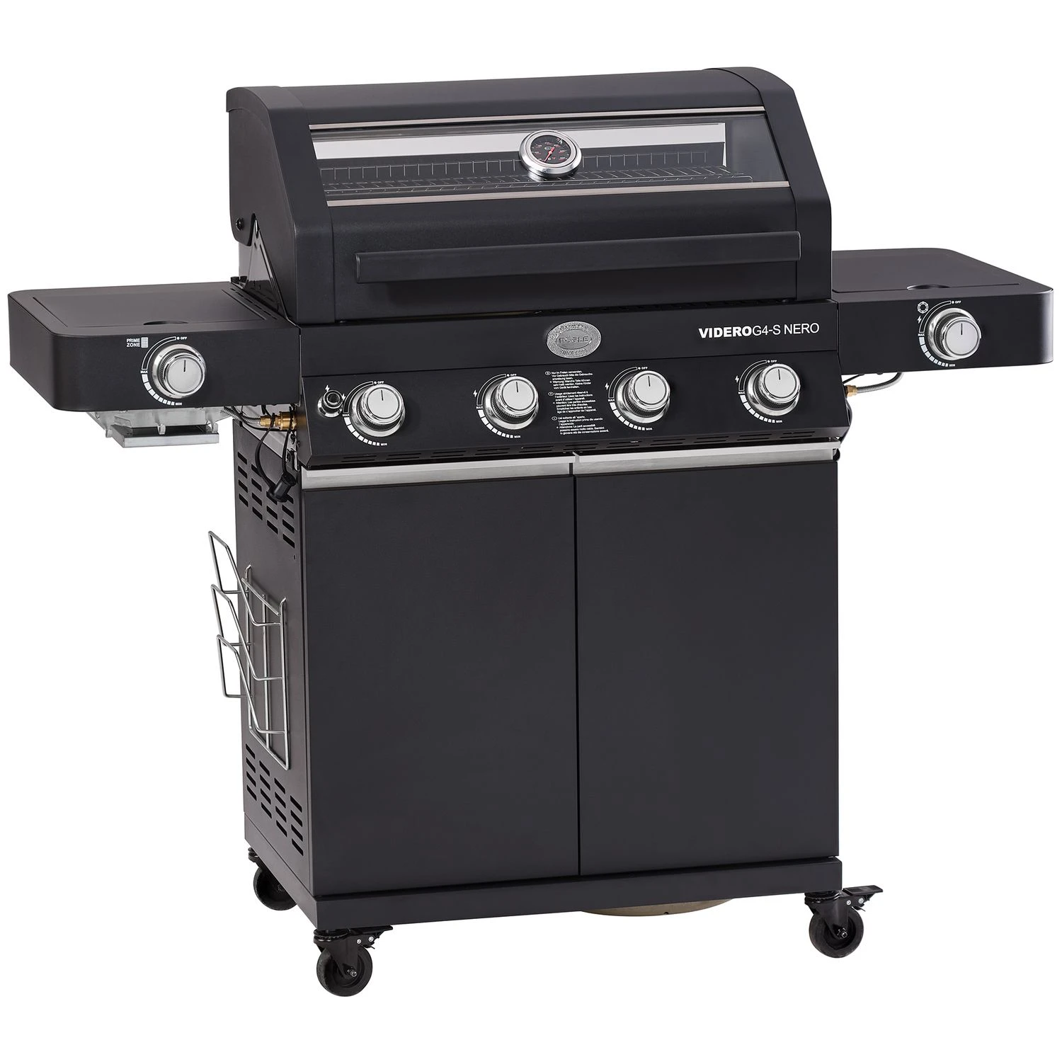 Rösle Gasgrill Videro G4-S Vario+ Nero Schwarz - Modell 2023 - X-DEAL Inkl. Abdeckhaube Und Grillplatte 1 Rösle Gasgrill Videro G4-S Vario+ Nero Schwarz - Modell 2023 - X-DEAL Inkl. Abdeckhaube Und Grillplatte