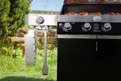 Rösle Primezone Wind- Und Spritzschutz / Spießhalter Für Videro Gasgrills -Outdoor-Grillladen Roesle Windschutz Prime Zone Besteckhaken
