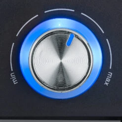 Severin Elektro Tischgrill Mit Grillplatte - 2.200 Watt -Outdoor-Grillladen Severin Elektrogrill Regler blau 1