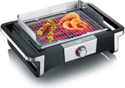 Severin Elektro Tischgrill SENOA Boost - Boost Zone 500°C - 3.000 W