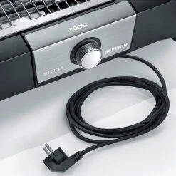 Severin Elektro Tischgrill SENOA Boost - Boost Zone 500°C - 3.000 W -Outdoor-Grillladen Severin Senoa boost s PG8113 Zuleitung