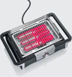 Severin Elektro Tischgrill SENOA Boost - Boost Zone 500°C - 3.000 W -Outdoor-Grillladen Severin Senoa boost s PG8113 boostzone
