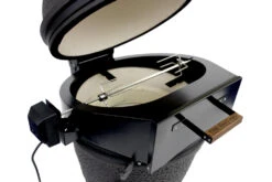 The Bastard Rotisserie & Pizza Set Large Inkl. Drehspieß Und Pizzastein -Outdoor-Grillladen The Bastard Large Drehspiess Set BB507