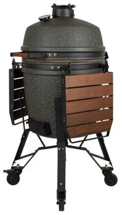 The Bastard Keramikgrill VX Large - Complete - Schwarz Matt - Modell 2023 20 The Bastard Keramikgrill VX Large - Complete - Schwarz Matt - Modell 2023 -Outdoor-Grillladen The Bastard VX Keramikgrill Large Komplett Seitenablagen abgeklappt