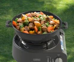 CADAC Camping Gasgrill Safari Chef 30 Compact Lite - Kartuschenbetrieb -Outdoor-Grillladen cadac safari chef 30 gasgrill deckel topf