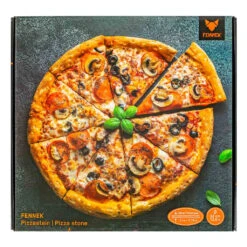 Fennek Pizzastein Aus Cordierit - Durchmesser 32 Cm