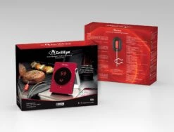 GrillEye Smart Bluetooth Grillthermometer (Grill Eye) -Outdoor-Grillladen grilleye grillthermometer packung