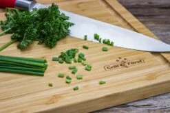 Grillfürst Schneidebrett Klein 39 X 26 Cm Bambus -Outdoor-Grillladen grillfuerst kleines bambus schneidbrett