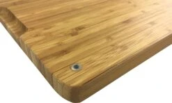 Grillfürst Schneidebrett Klein 39 X 26 Cm Bambus -Outdoor-Grillladen grillfuerst schneidebrett klein fuesse