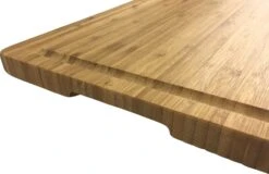 Grillfürst Schneidebrett Klein 39 X 26 Cm Bambus -Outdoor-Grillladen grillfuerst schneidebrett klein griff