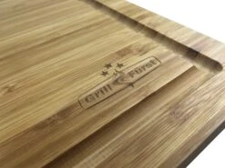 Grillfürst Schneidebrett Klein 39 X 26 Cm Bambus -Outdoor-Grillladen grillfuerst schneidebrett klein logo