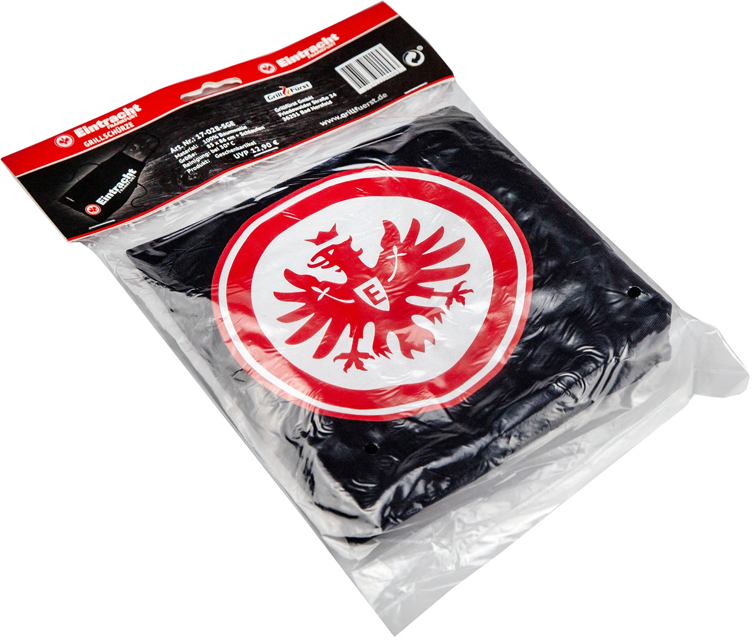 Grillfürst Grillschürze Mit Tasche - Eintracht Frankfurt Edition In Geschenkverpackung 1 Grillfürst Grillschürze Mit Tasche - Eintracht Frankfurt Edition In Geschenkverpackung