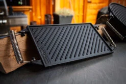 Grillfürst Universal Grillplatte / Wendeplatte Aus Gusseisen 35 X 20 Cm 9 Grillfürst Universal Grillplatte / Wendeplatte Aus Gusseisen 35 X 20 Cm -Outdoor-Grillladen gusseisen grill wendeplatte eckig