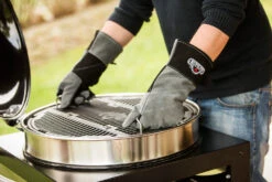 Napoleon Holzkohlegrill Kugelgrill Ø 57cm Im Rollwagen Mit Gussrost Und Deckelscharnier PRO22K-Cart-2 -Outdoor-Grillladen napoleon grillrost entnehmen PRO22K CART 2