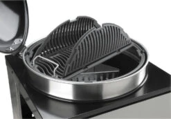 Napoleon Holzkohlegrill Kugelgrill Ø 57cm Im Rollwagen Mit Gussrost Und Deckelscharnier PRO22K-Cart-2 -Outdoor-Grillladen napoleon grillrost hochgeklappt PRO22K CART 2