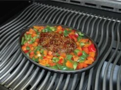 Napoleon Gusseisenpfanne Mit Untersetzer -Outdoor-Grillladen napoleon gusseisen pfanne untersetzer 56003 g