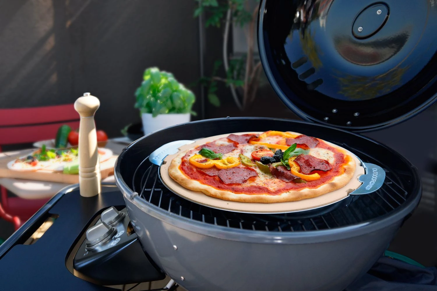 Outdoorchef Pizzastein 420/480 Ø 32,5 Cm 1 Outdoorchef Pizzastein 420/480 Ø 32,5 Cm
