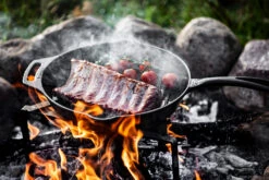 Petromax Grillpfanne Gusseisen Gp30 Mit Stiel -Outdoor-Grillladen petromax grillpfanne stiel braten gp30 t