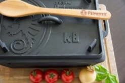 Petromax Dutch Oven Kastenform K8 Aus Gusseisen -Outdoor-Grillladen petromax kastenform gusseisen k8