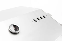 Thüros Holzkohlegrill T300 / Holzkohle Grillstation 42x42 Cm -Outdoor-Grillladen thueros evo3 holzkohle bbq station detail haube